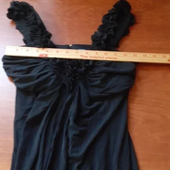 Saint Tropez West size 6 black dress * - Picture 8 of 12